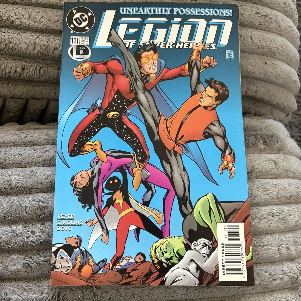 Legion Of Super-Heroes DC Comics Lot 5 Issues Legionnaires L.E.G.I.O.N.